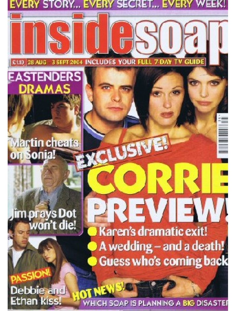 Inside Soap 28th August 2004 Inside Soap 28th August 2004