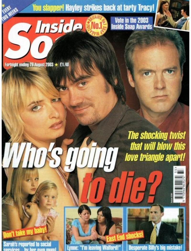 Inside Soap 29th August 2003 Inside Soap 29th August 2003