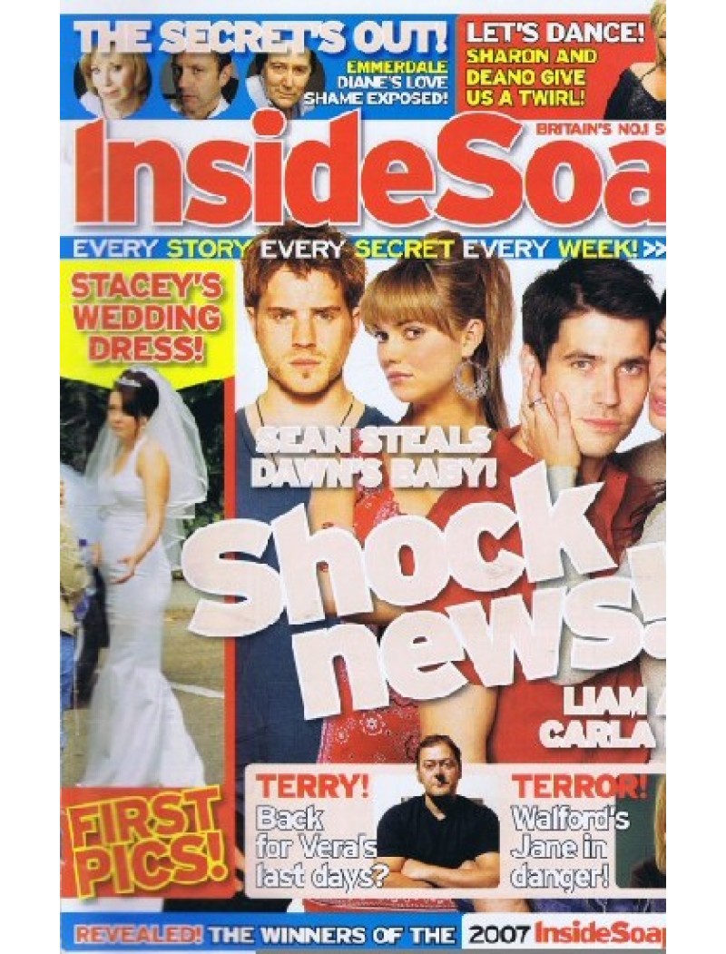 Inside Soap Magazine 29th September 2007 Inside Soap Magazine 29th September 2007