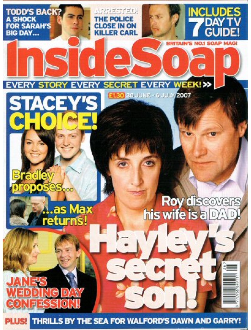 Inside Soap - 2007 30/06/07 Inside Soap - 2007 30/06/07