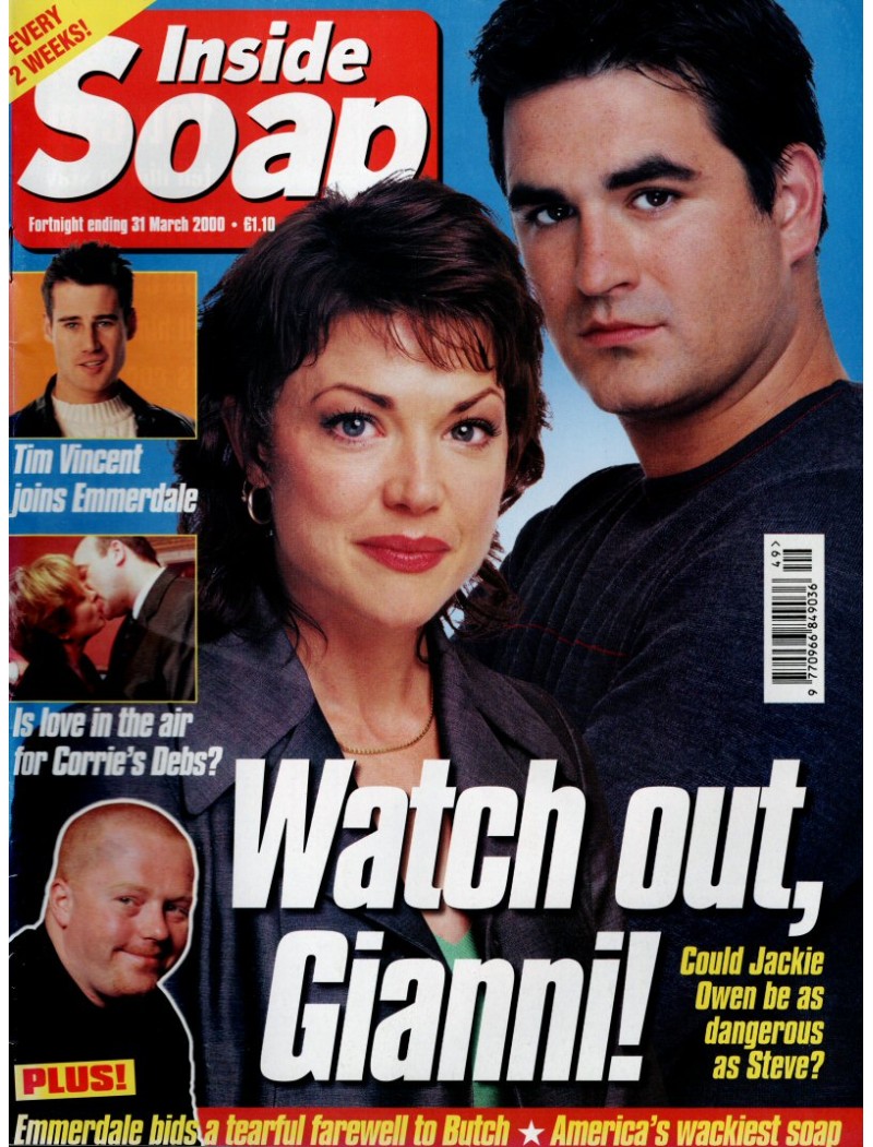 Inside Soap Magazine 31st March 2000 Inside Soap Magazine 31st March 2000