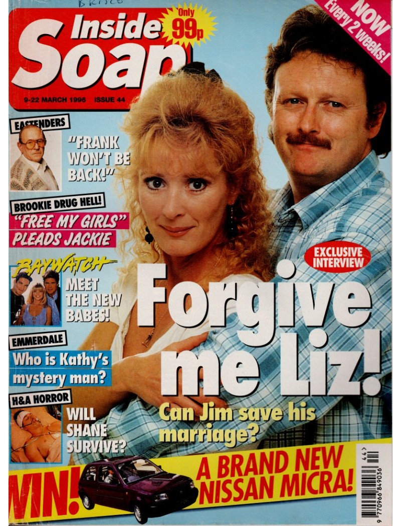 Inside Soap - Issue 44 - 9th March 1996 Inside Soap - Issue 44 - 9th March 1996