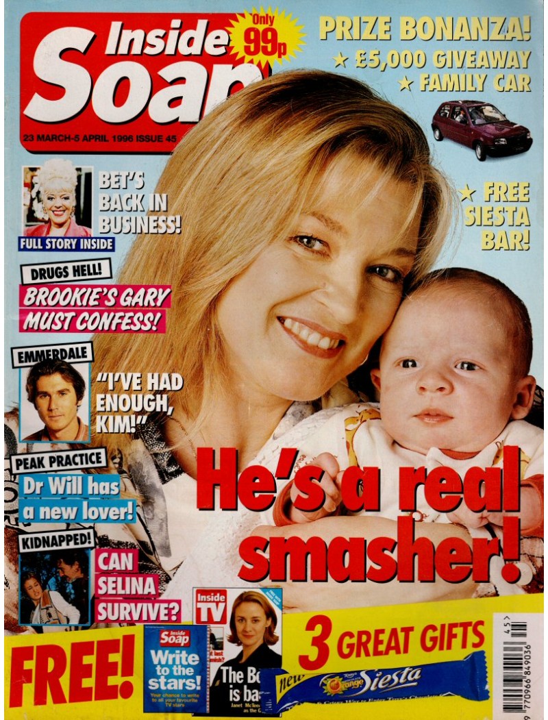 Inside Soap - Issue 45 - 23rd March 1996 Inside Soap - Issue 45 - 23rd March 1996