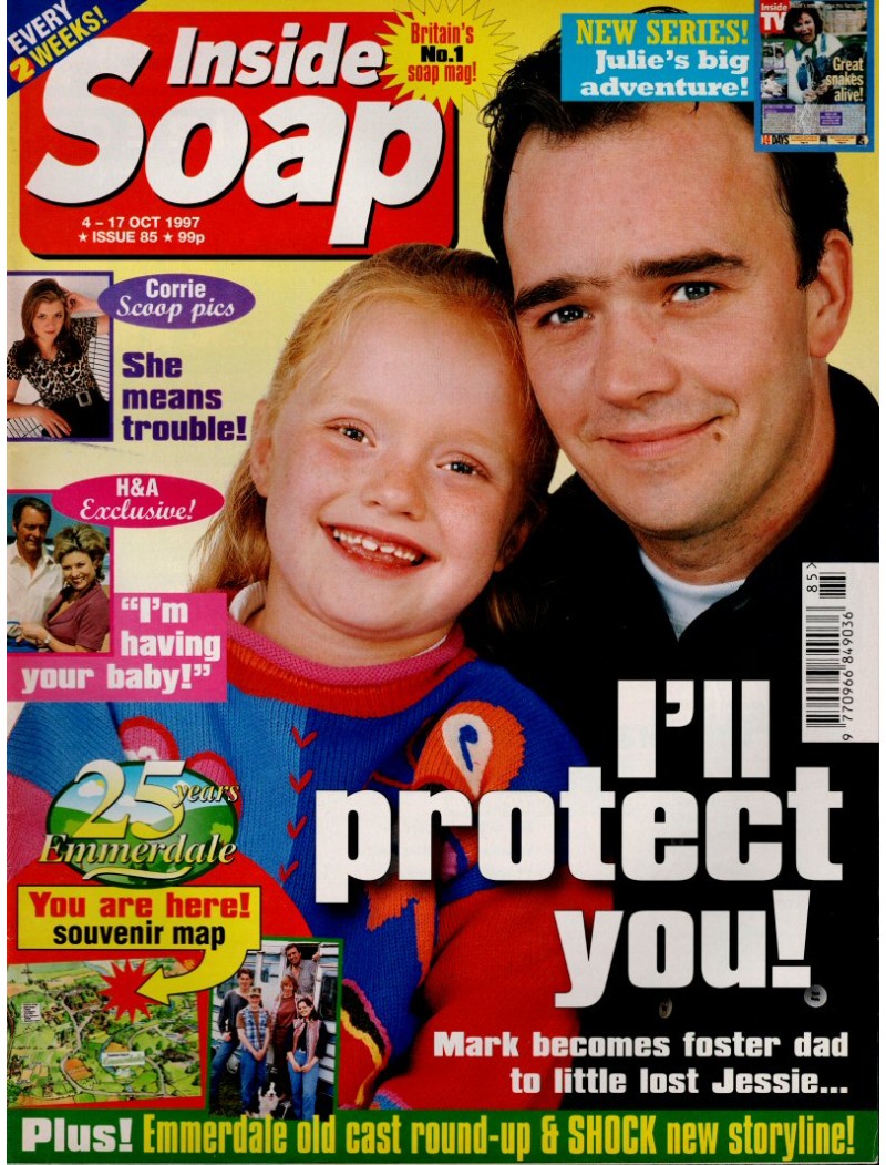 Inside Soap Issue 85 4th October 1997 Inside Soap Issue 85 4th October 1997