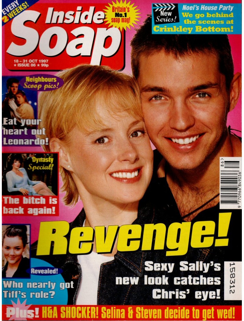 Inside Soap Issue 86 18th October 1997 Inside Soap Issue 86 18th October 1997