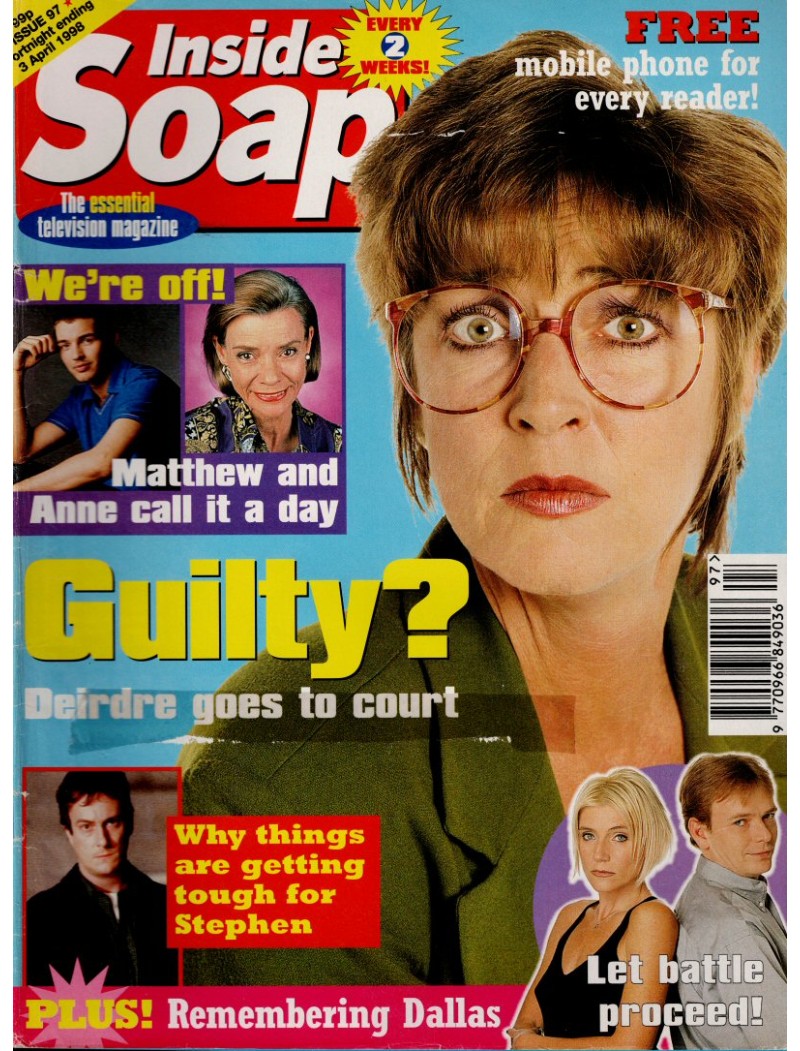 Inside Soap Issue 97 3rd April 1998