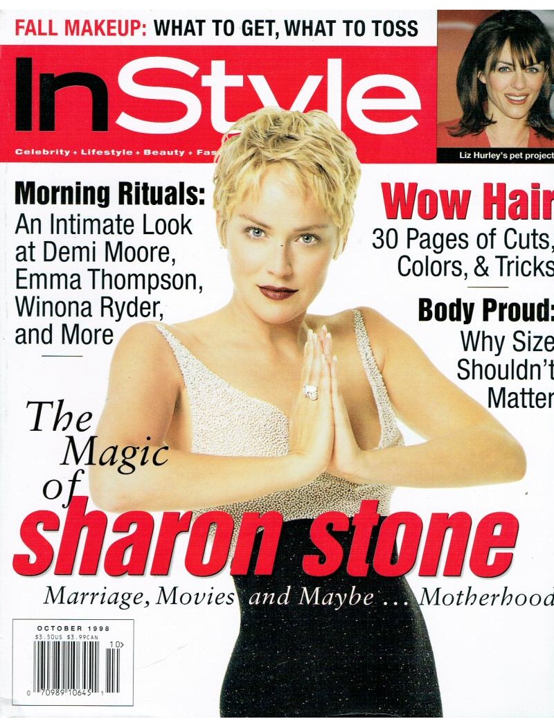 InStyle Magazine 1998 October 1998