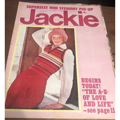 Jackie Magazine - 1973 1st December 1973
