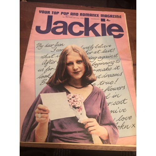 Jackie Magazine - 1974 2nd February 1974