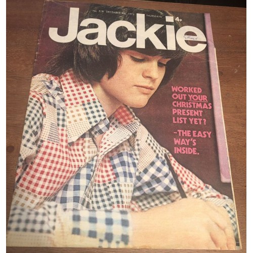 Jackie Magazine - 1973 8th December 1973