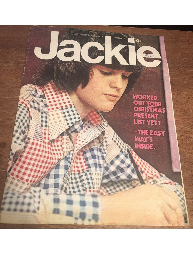 Jackie Magazine - 1973 8th December 1973