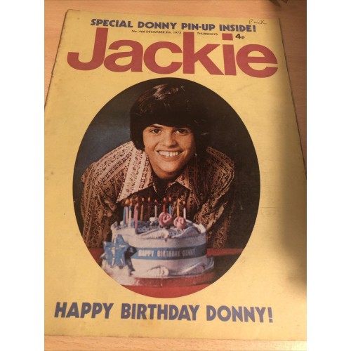 Jackie Magazine - 1972 9th December 1972
