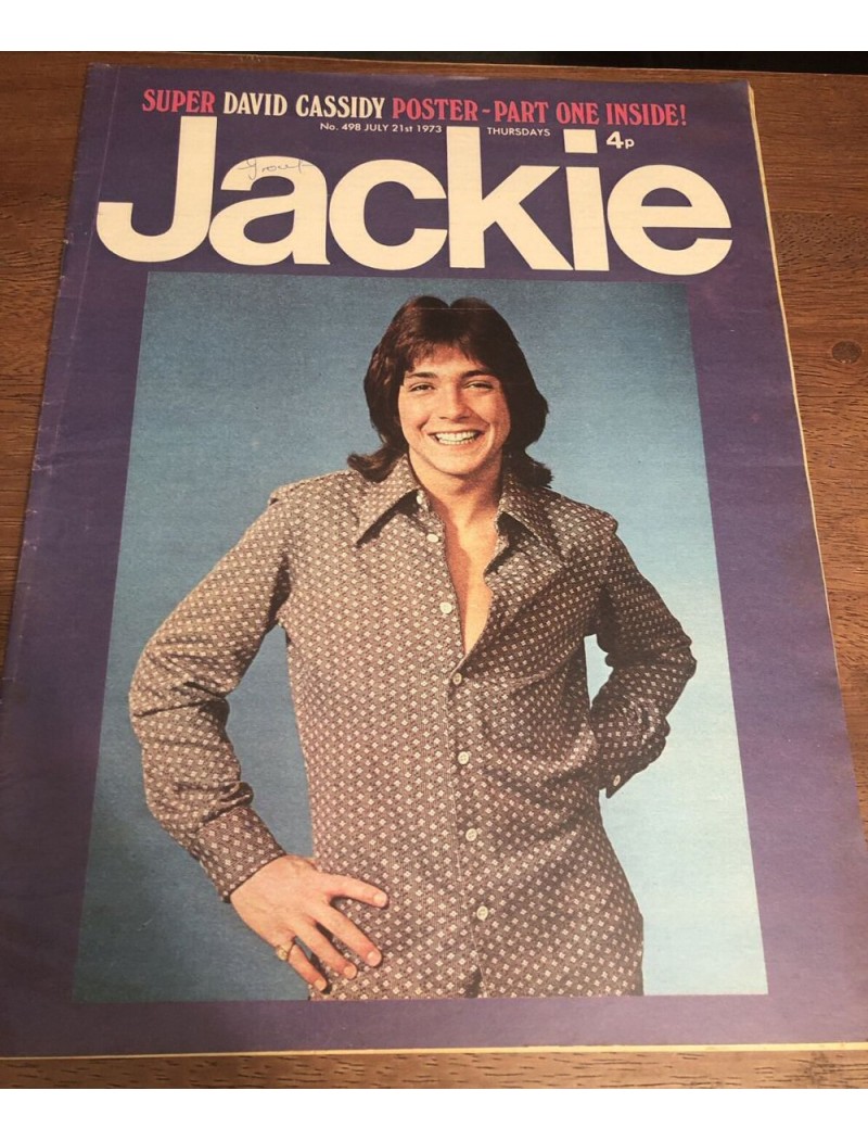 Jackie Magazine - 1973 21/07/73 Jackie Magazine - 1973 21/07/73