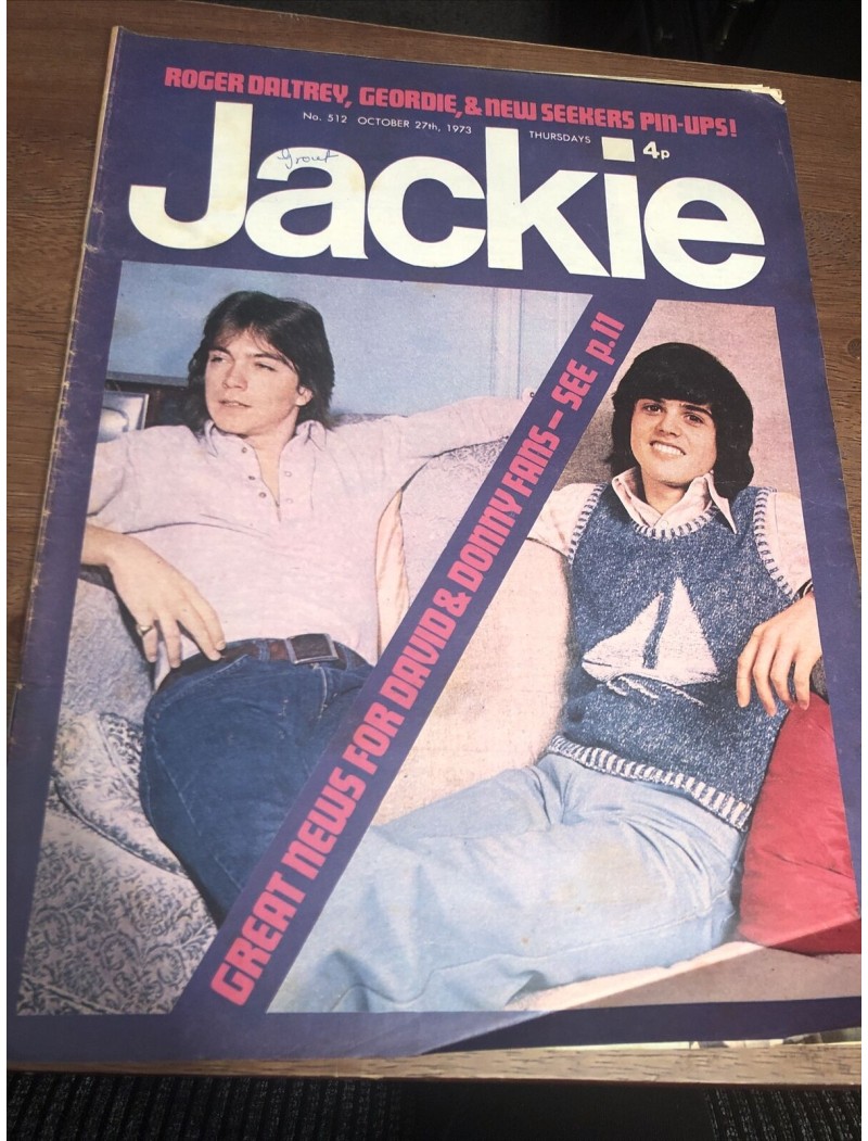 Jackie Magazine - 1973 27/10/73