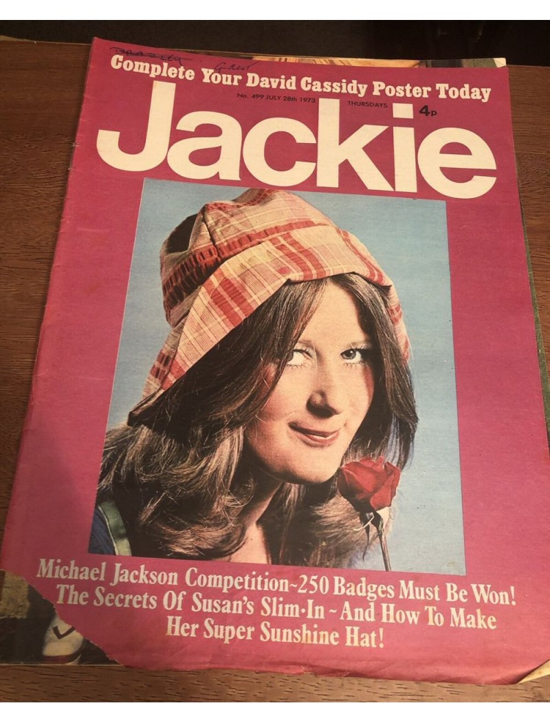 Jackie Magazine - 1973 28/07/73