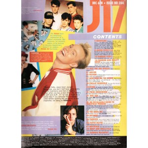 Just Seventeen Magazine 6th December 1989