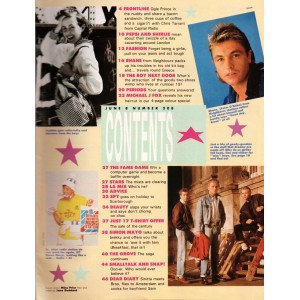Just Seventeen Magazine - 1988 8th June 1988
