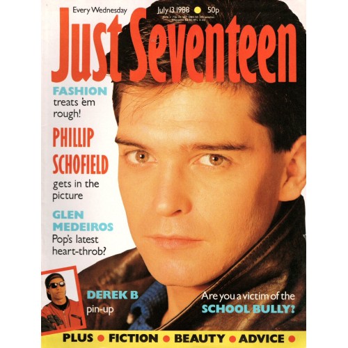 Just Seventeen Magazine - 1988 13/07/88