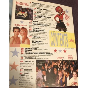 Just Seventeen Magazine - 1988 20th April 1988