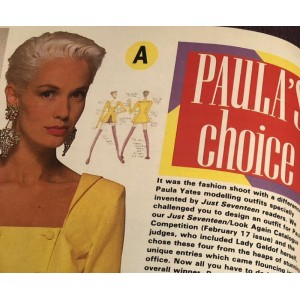 Just Seventeen Magazine 20th April 1988