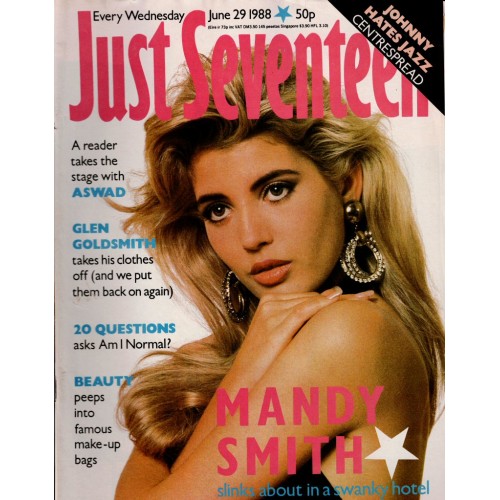 Just Seventeen Magazine - 1988 29/06/88 Mandy Smith