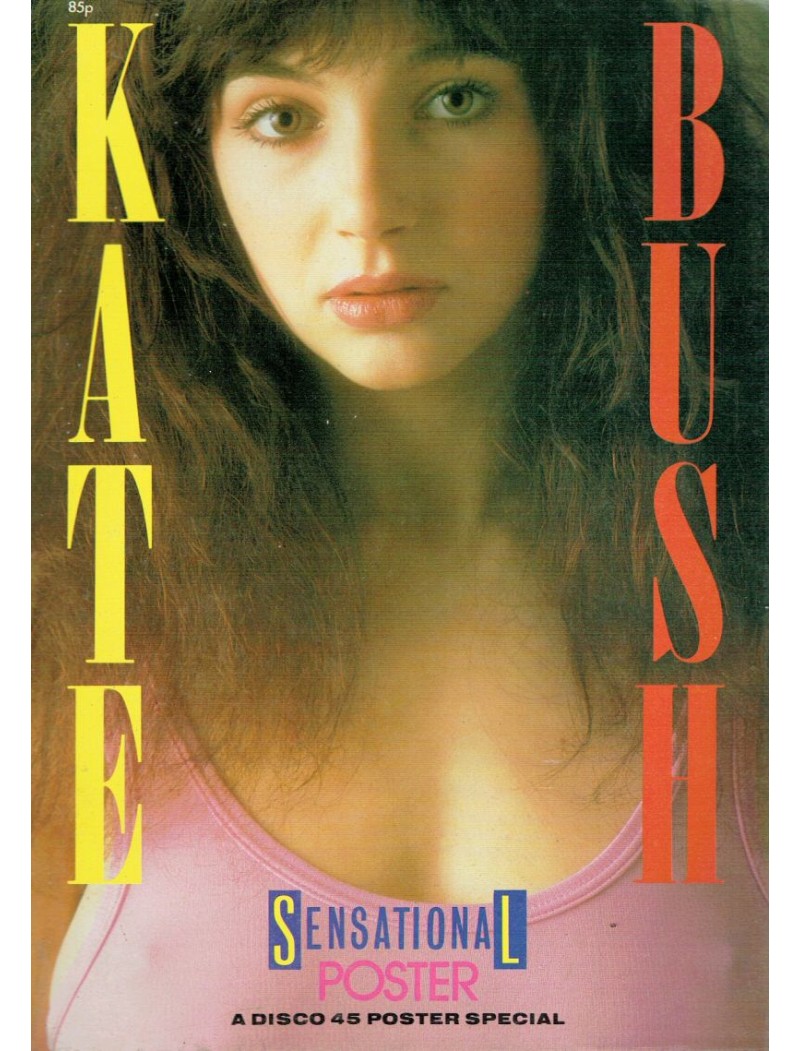 KATE BUSH Original Sensational Poster Book 1984 Very Rare 23