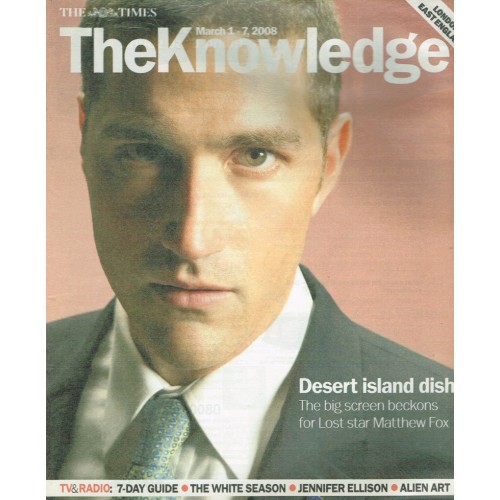The Knowledge Magazine 2008 01/03/08 Matthew Fox