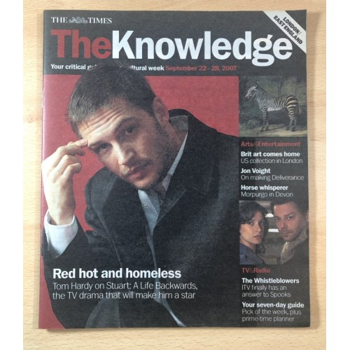 The Knowledge Magazine 2007 22/09/07 Tom Hardy