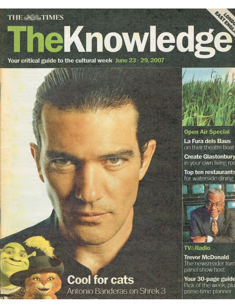 The Knowledge Magazine 2007 23/06/07 Antonio Banderas