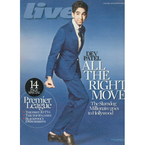 Live Magazine (Mail on Sunday) - 08/08/10 Dev Patel