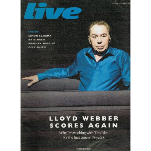 Live Magazine (Mail on Sunday) - 18/07/10 Andrew Lloyd Webber