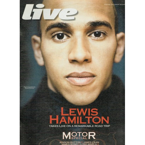 Live Magazine (Mail on Sunday) - 22/08/10 Lewis Hamilton