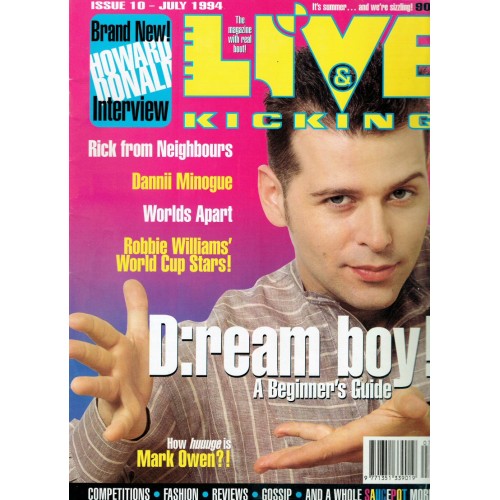 Live & Kicking Magazine - Issue 10 July 1994 D Ream