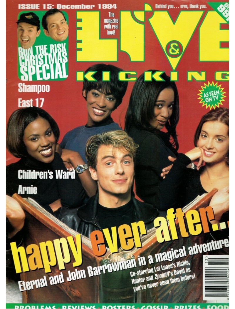 Live & Kicking Magazine - Issue 15 December 1994 John Barrowman Eternal Live & Kicking Magazine - Issue 15 December 1994 John Barrowman Eternal