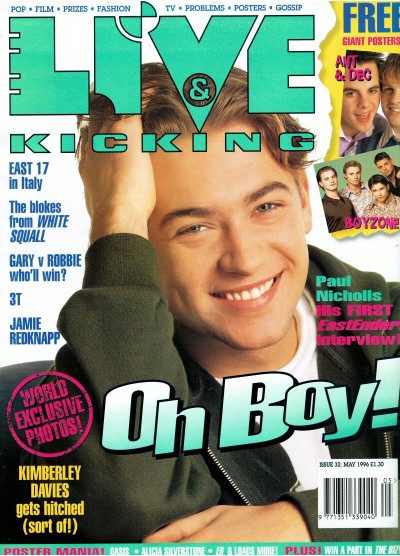 Live & Kicking Magazine - Issue 32 May 1996 Paul Nicholls