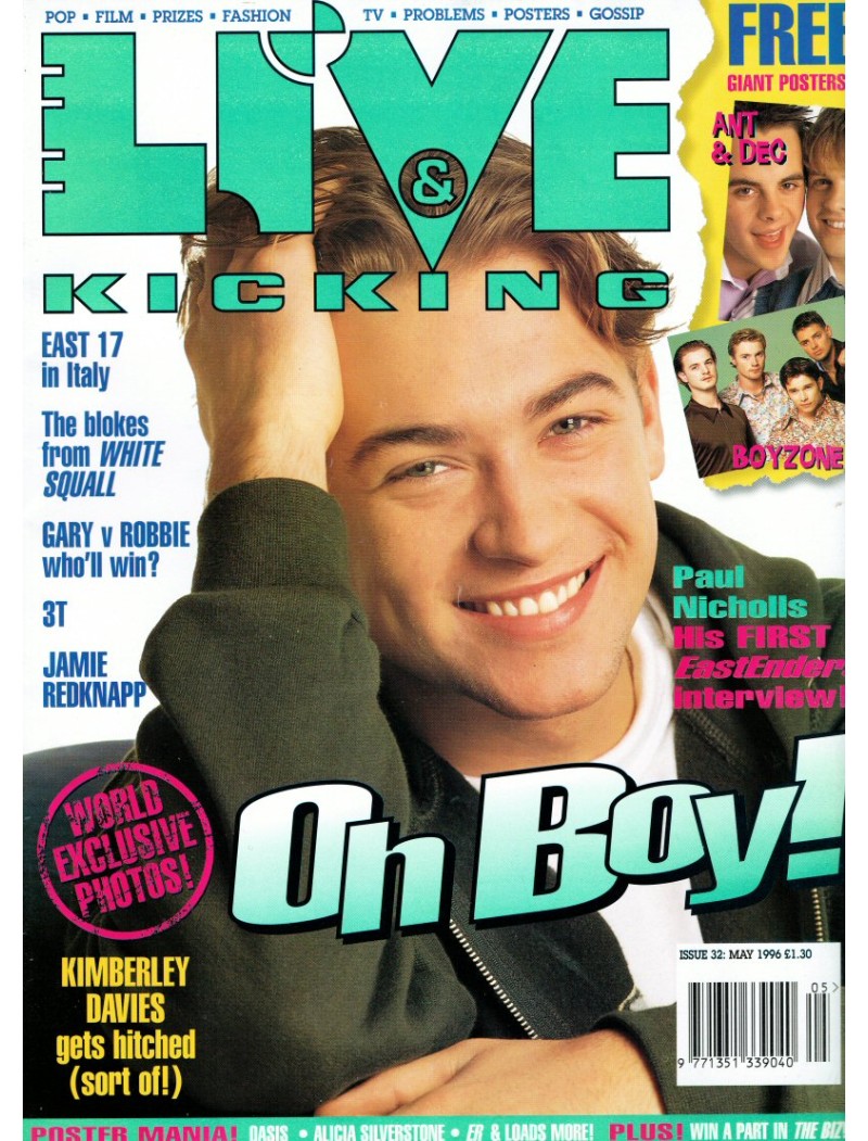 Live & Kicking Magazine - Issue 32 May 1996 Paul Nicholls