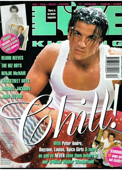 Live & Kicking Magazine - issue 39 December 1996 Spice Girls Jared Leto Backstreet Boys John Alford Gilllian Anderson