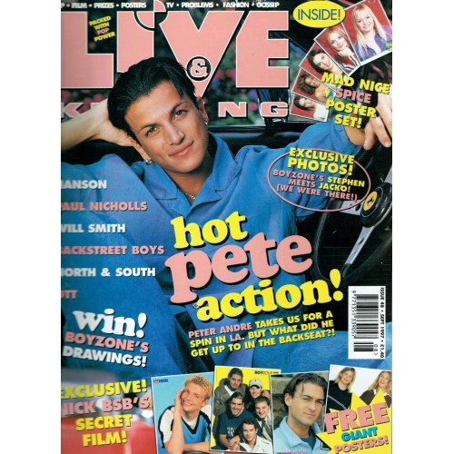 Live & Kicking Magazine - Issue 48 September 1997 Peter Andre