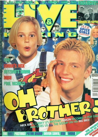 Live & Kicking Magazine - Issue 51 December 1997 Backstreet Boys