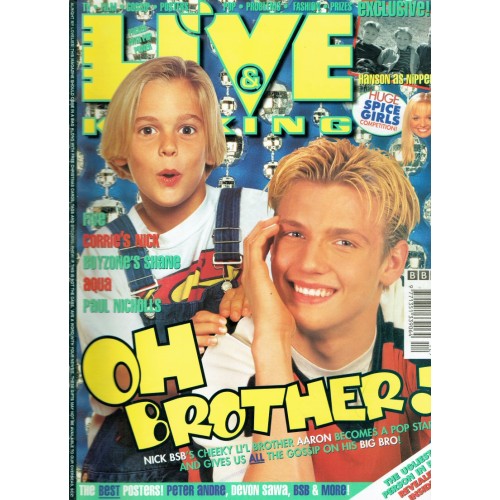 Live & Kicking Magazine - Issue 51 December 1997 Backstreet Boys