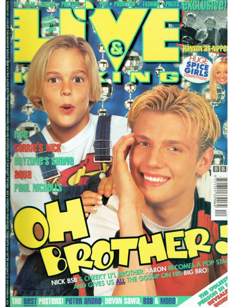 Live & Kicking Magazine - Issue 51 December 1997 Backstreet Boys