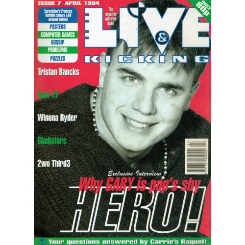 Live & Kicking Magazine - Issue 07 April 1994 Gary Barlow