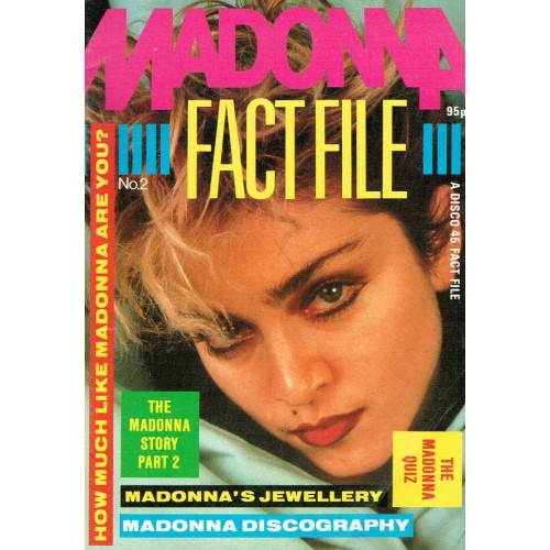 Madonna Factfile Disco 45 Magazine No. 2