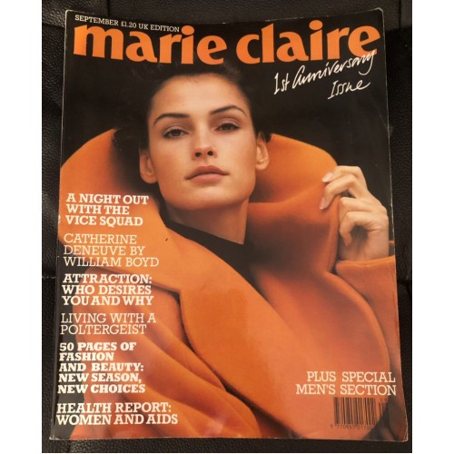 Marie Claire Magazine 1989 09/89