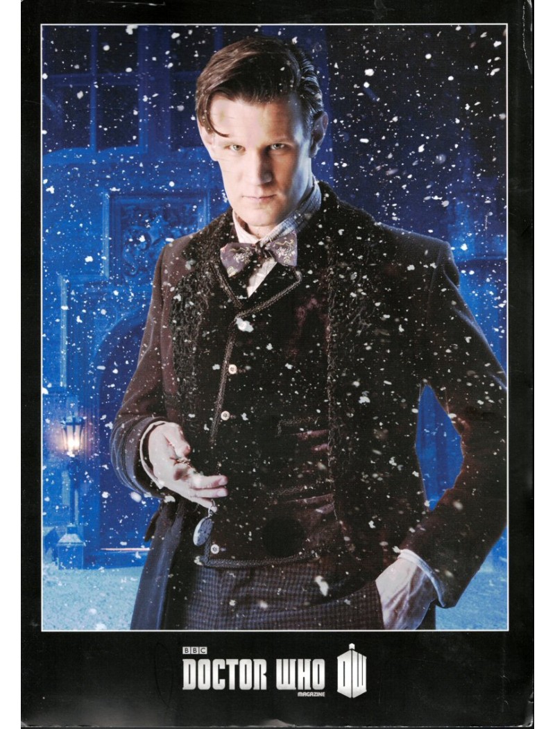 Doctor Who Promotional Card Matt Smith The Snowman Christmas Day 2012