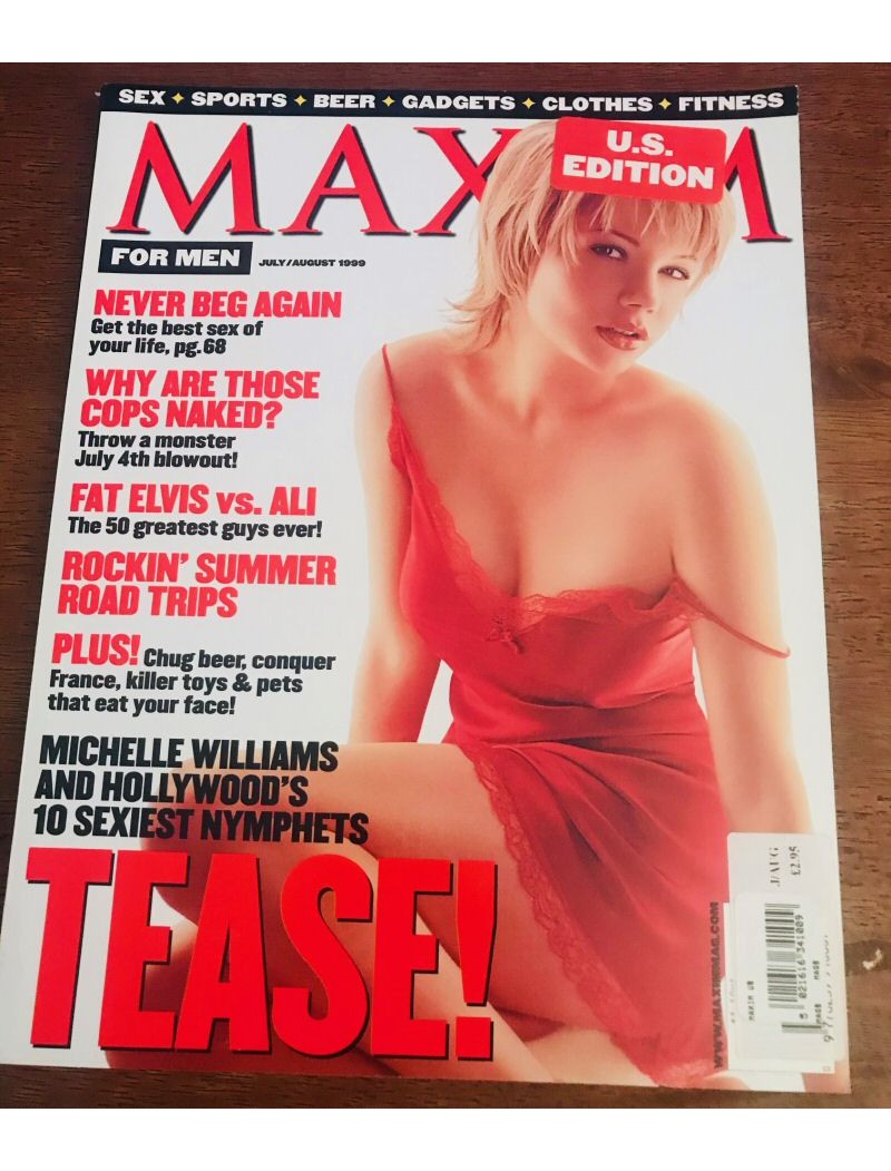 Maxim 1999 07/99 Michelle Williams US EDITION