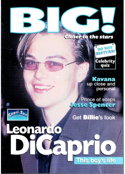 Big! Magazine Mini - 1990s Leonardo di Caprio