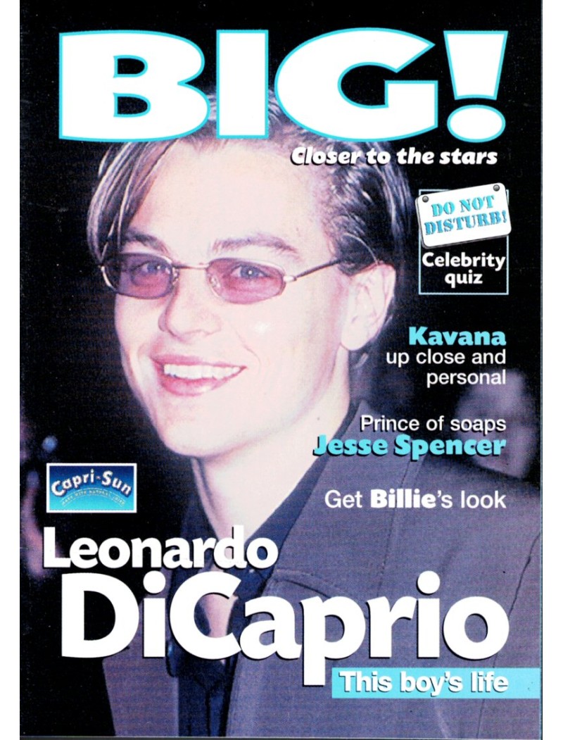 Big! Magazine Mini - 1990s Leonardo di Caprio Big! Magazine Mini - 1990s Leonardo di Caprio