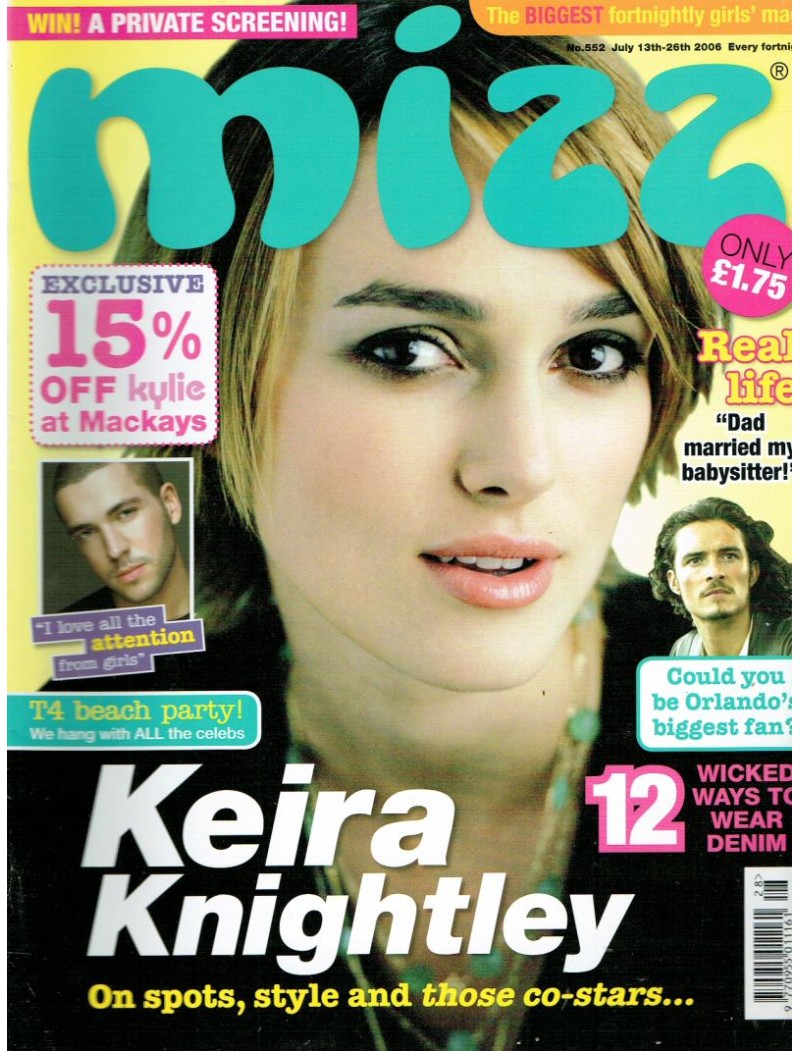 Mizz Magazine 552 - 13/07/06 Mizz Magazine 552 - 13/07/06