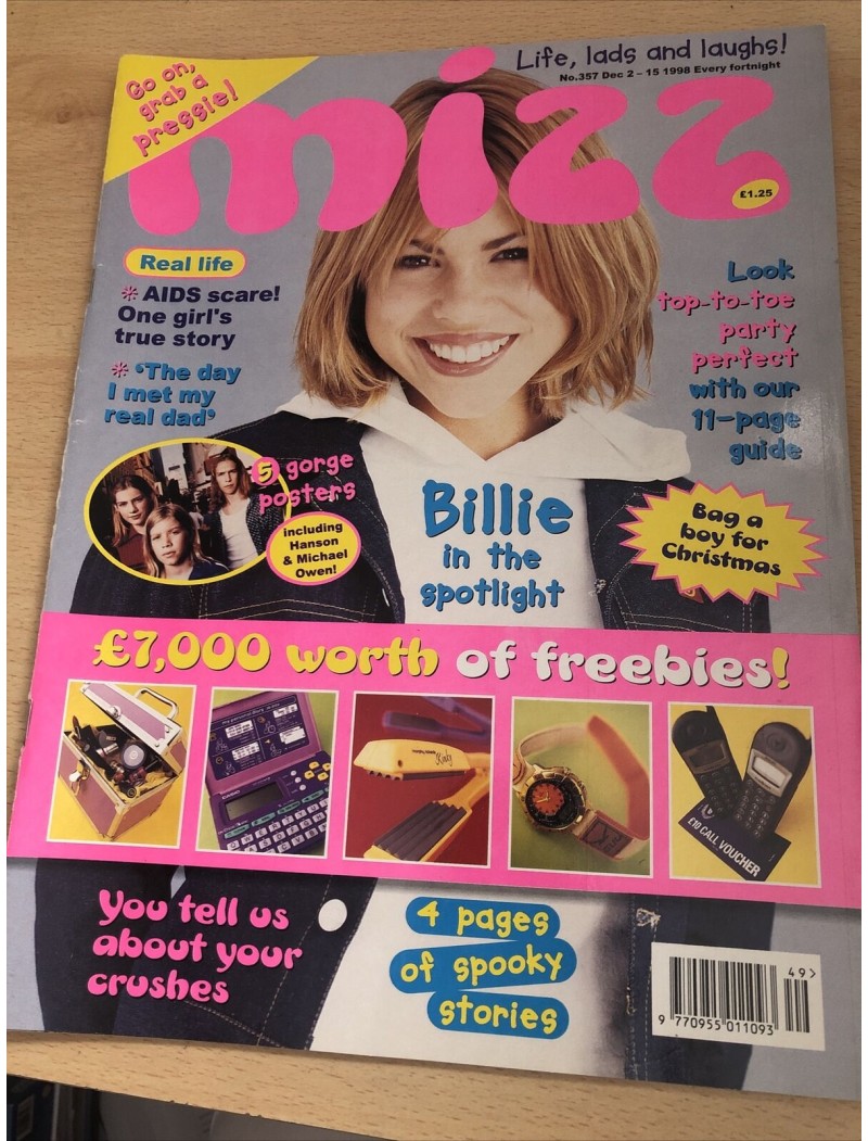 Mizz Magazine 357 - 2nd December 1998